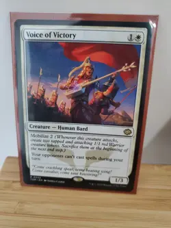 MTG ~ Voice of Victory ~ nMint ~ Ships NOW! - Image 1