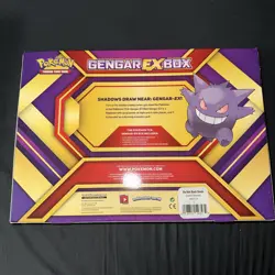 Pokemon TGC Gengar Ex Box Collection 2016 Evolutions Ect Sealed MIB - Image 2