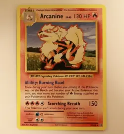 Arcanine 18/108 Pokemon XY Evolutions Rare - Image 1