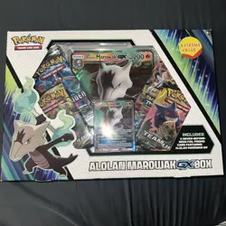 Pokemon TCG Sun & Moon Alolan Marowak GX Box FACTORY SEALED!! A - Image 1