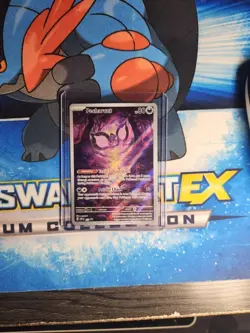 Pokemon Pecharunt SVP 129 Shrouded Fable Full Art Holo Black Star Promo - Image 1
