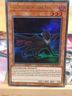 Neo-Weltraum Dark Panther BLRR-DE052 Ultra Rare Deutsch EX YUGIOH - Image 1