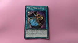 Yugioh Pot Of Prosperity RA01-EN066 1st edition Secret rare - Image 1