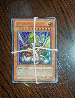 8 Yugioh Cards Lot Includes Theinen & Teleia Sphinx Foil CardS p-1-y - Image 4