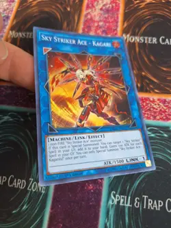 Yugioh Sky Striker Ace - Kagari DASA-EN027 Super Rare 1st Edition Near Mint - Image 2