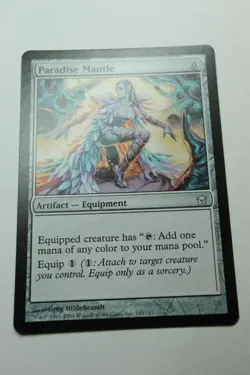 MTG Paradise Mantle x1- -Fifth Dawn-Lightly Played - Image 1
