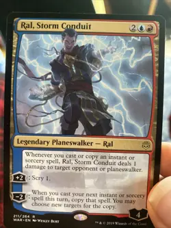 Magic the Gathering Storm Conduit War of the Spark Ral, Storm Conduit - Image 1