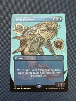 MTG Fleet Swallower (Foil Etched) - Secret Lair Drop Series (SLD) NM Foil - Image 1