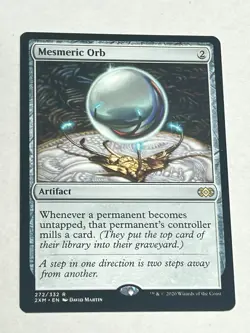 Mesmeric Orb MTG Magic the Gathering Double Masters NM Near Mint - Image 1