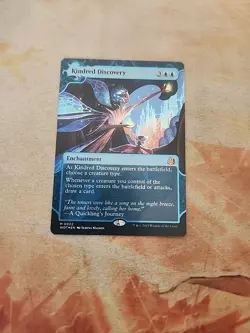 Kindred Discovery Foil Wilds Of Eldraine Enchanting Tales MTG NM - Image 1