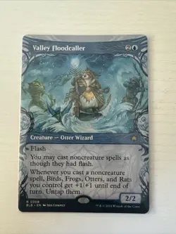 Valley Floodcaller (Showcase) Bloomburrow Regular - Image 1