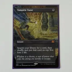Magic: The Gathering - Dominaria Remastered - Vampiric Tutor (Borderless) - NM - Image 1