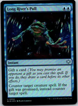 Magic the Gathering Foil Long River's Pull Bloomburrow MTG Free Shipping! - Image 1