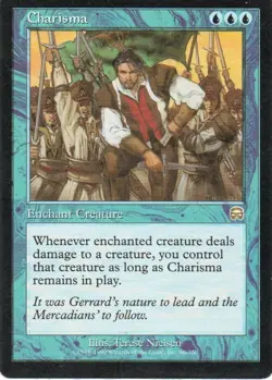 MTG: Mercadian Masques: Charisma: Lightly Played Condition - Image 1