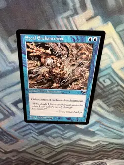 MTG Steal Enchantment NM-/EX+ Tempest - Image 3