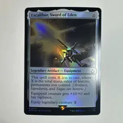 Excalibur, Sword of Eden Foil 72 R Universes Beyond: Assassin's Creed Near Mint - Image 1