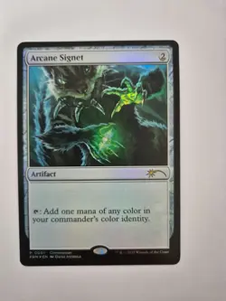 Arcane Signet Foil Promo Commandfest MTG Near Mint NM Magic the Gathering - Image 1