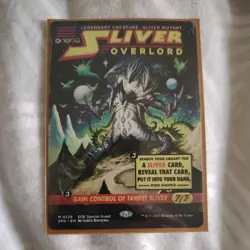 Sliver Overlord (Full Art) EOE Special Guest Magic the Gathering MTG - Image 1