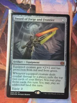 Sword of Forge and Frontier Phyrexia: All Will Be One Foil 244/271 - Image 1