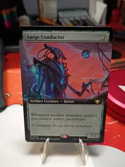 Surge Conductor (Extended Art) R Commander: Edge of Eternities 39 NM - Image 1