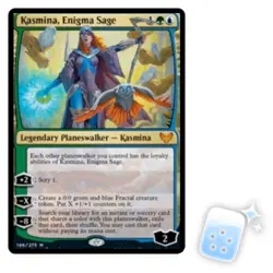 KASMINA, ENIGMA SAGE Strixhaven: School Of Mages STX Planeswalker Magic MTG CARD - Image 1