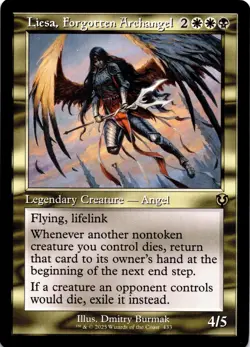 MTG Liesa, Forgotten Archangel (Retro Frame) | NM | Innistrad Remastered (INR) - Image 1