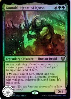 MTG Kamahl, Heart of Krosa (237) | NM Foil | Commander Legends (CMR) - Image 1
