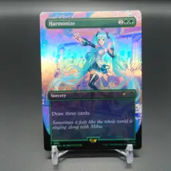 MTG Harmonize Secret Lair Foil - Image 1