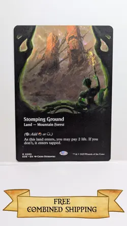Stomping Ground (Borderless) Edge of Eternities Regular - Image 1