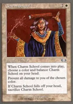 MTG - Charm School - Unglued - NM, English Magic FLAT RATE SHIP - Image 1