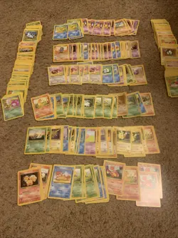 Lot of 10 Random Vintage Pokemon Cards Base Set, Base Set Two, Fossil, Jungle, - Image 1