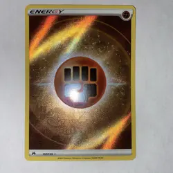 Fighting Energy 157/159 Textured Full Art Crown Zenith Pokemon Card NM - Image 1