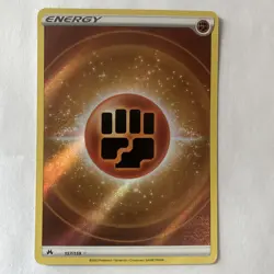 Fighting Energy 157/159 Textured Full Art Crown Zenith Pokemon Card NM - Image 2