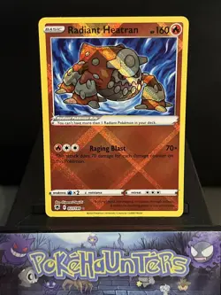 Pokemon Card Radiant Heatran 027/189 Astral Radiance Near Mint - Image 1