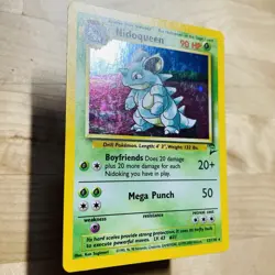 Vintage 2000 Nidoqueen 12/130 Base Set 2 Holo Rare LP English Pokemon WOTC Card - Image 4