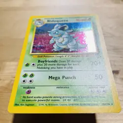 Vintage 2000 Nidoqueen 12/130 Base Set 2 Holo Rare LP English Pokemon WOTC Card - Image 5
