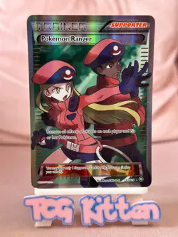 Pokemon Ranger Full Art Trainer - 113/114 - XY Steam Siege HP TCGKITTEN - Image 1