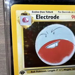 ELECTRODE Pokemon Card - WOTC - 1st Edition - Jungle - 2/64 - HOLO - NM - Image 2