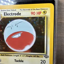 ELECTRODE Pokemon Card - WOTC - 1st Edition - Jungle - 2/64 - HOLO - NM - Image 4