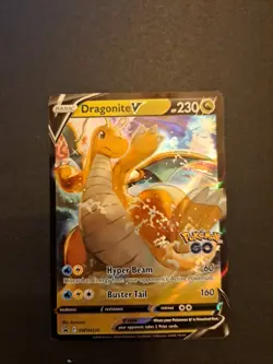 Pokemon Dragonite V SWSH235 Black Star Promo Half Art Card Near Mint - Image 1