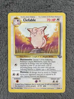 Pokemon TCG Jungle Set Non-Holo Rare Bundle Pokemon Cards HP-LP - Image 2