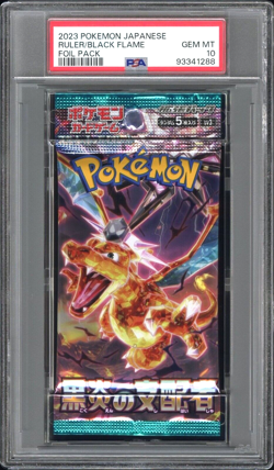 PSA 10 Ruler of the Black Flame SV3 - Charizard Pack - Japanese Pokemon Obsidian - Image 1