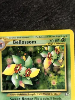 Bellossom 3/111 Neo Genesis holo rare Pokemon card Near Mint condition - Image 3