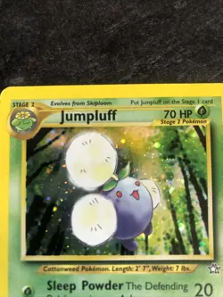 Jumpluff 7/111 Holo Pokemon Card Neo Genesis Rare Near Mint - Image 3