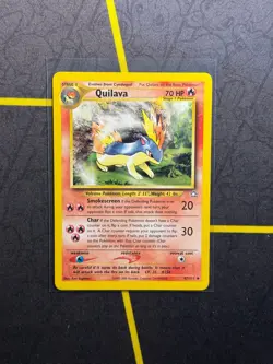 Quilava 47/111 Pokemon TCG Neo Genesis Unlimited - LP - Image 1