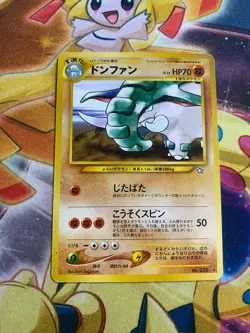 Pokemon TCG Donphan Neo Genesis 232 Japanese Regular Unlimited Rare NM - Image 1
