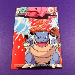 Pokemon Topps 34 Nidoking Puzzle Card 2 OF 10 Blue Logo Series 2 - Image 4
