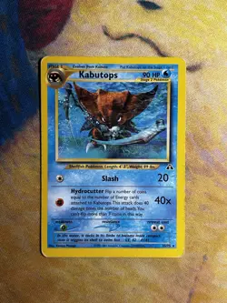 Kabutops 25/75 Neo Discovery Rare Unlimited Vintage Non Holo Pokemon Card - Image 2