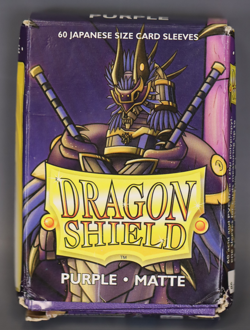 Dragon Shield | Japanese Size Card Matte Sleeves | 60 CT | Purple - Image 1