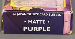 Dragon Shield | Japanese Size Card Matte Sleeves | 60 CT | Purple - Image 2